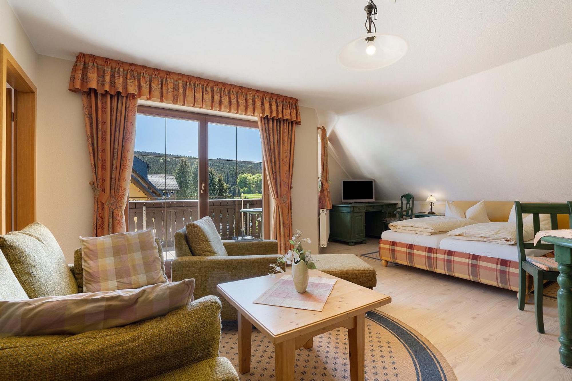Pension Bergblick Мариенберг Экстерьер фото