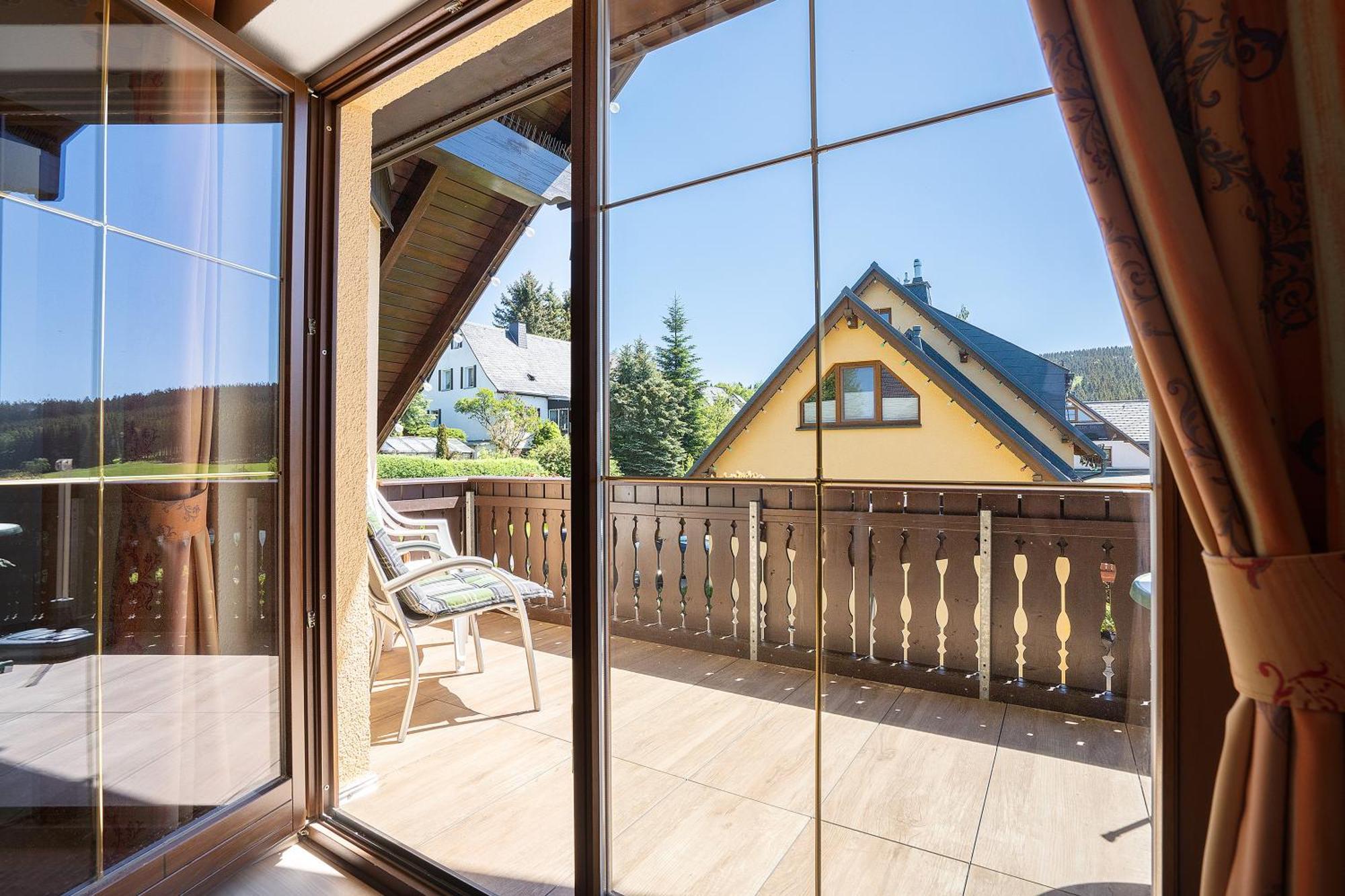 Pension Bergblick Мариенберг Экстерьер фото