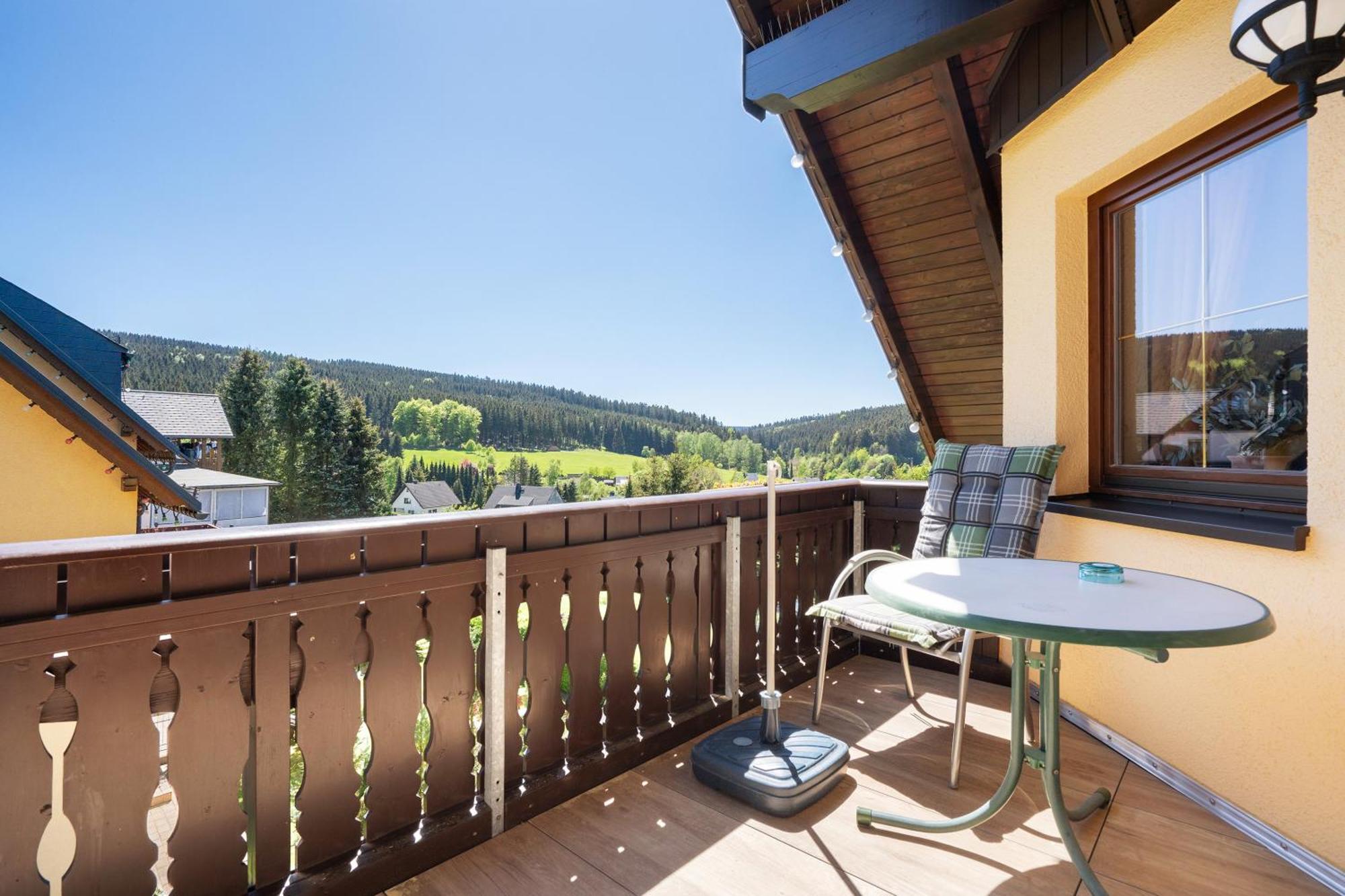 Pension Bergblick Мариенберг Экстерьер фото