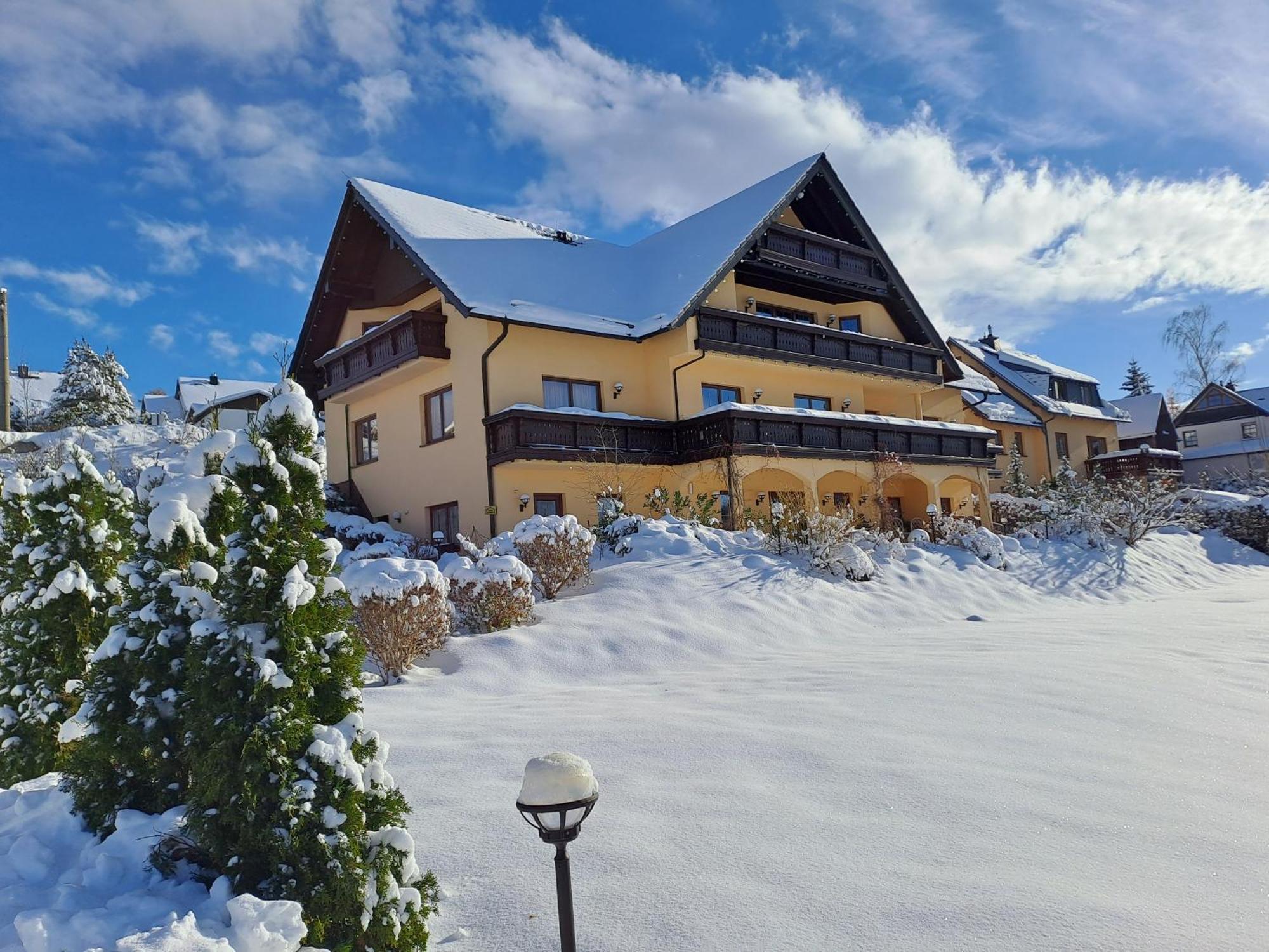 Pension Bergblick Мариенберг Экстерьер фото