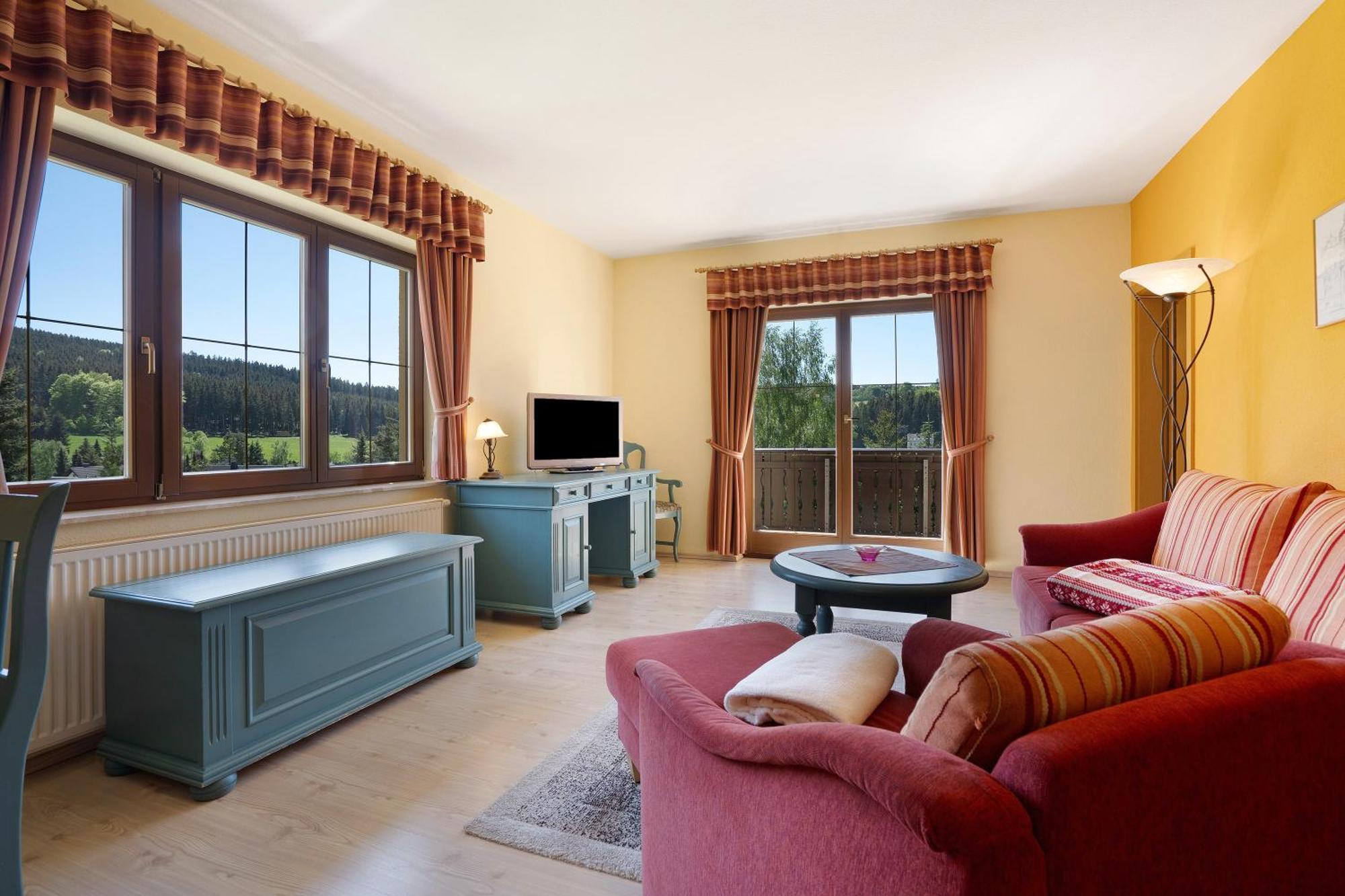 Pension Bergblick Мариенберг Экстерьер фото