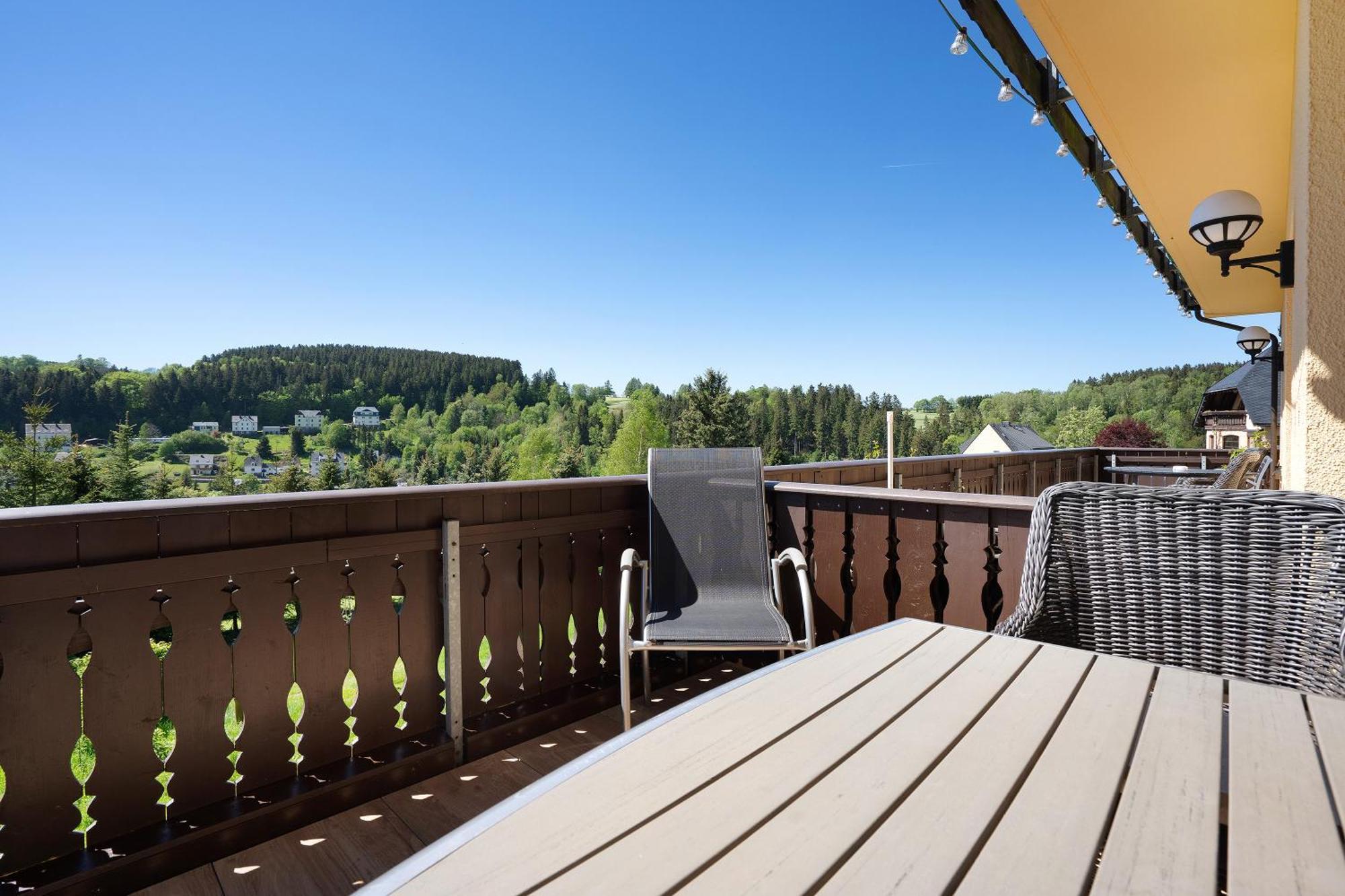 Pension Bergblick Мариенберг Экстерьер фото