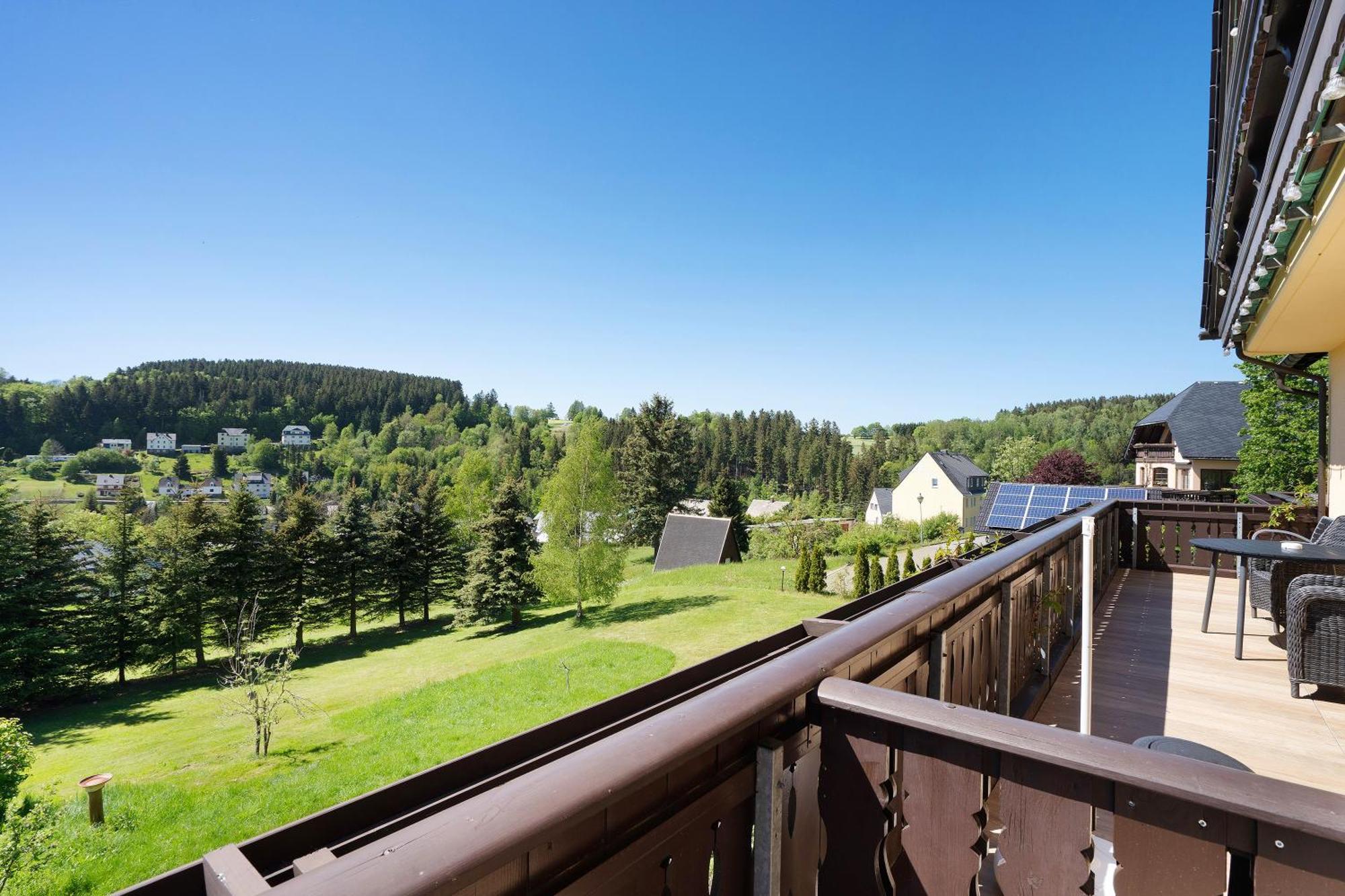 Pension Bergblick Мариенберг Экстерьер фото